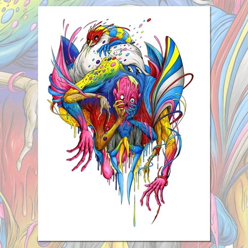 Defender  by Alex Pardee