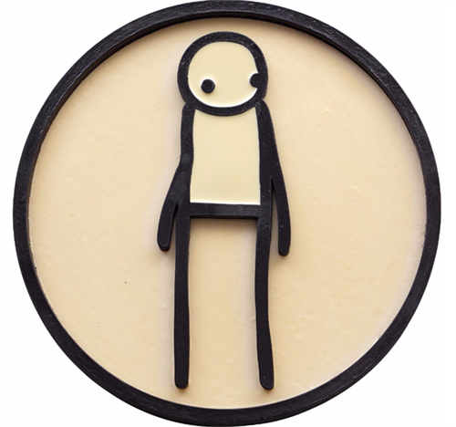 Plaque (Blank) by Stik