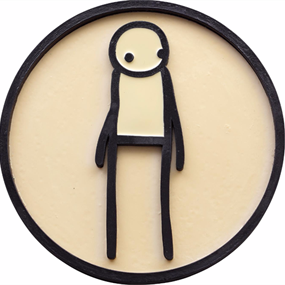 Plaque (Blank) by Stik