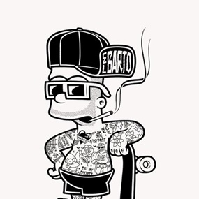 El Barto by Mike Giant