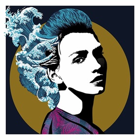 Luna (Gold Leaf) by Karl Read