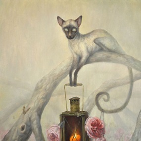 Blind Fisherman (Canvas Edition) by Martin Wittfooth