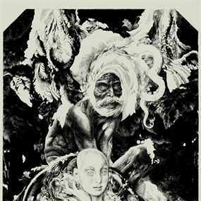 The Thousand And Second Tale of Scheherazade (China White Hand-Finished Variant) by Vania Zouravliov