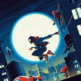 Spider-Man: Into The Spider-Verse (Variant) by Matt Ferguson | Florey