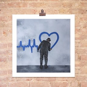 Love Goes On (Blue) by Nick Walker