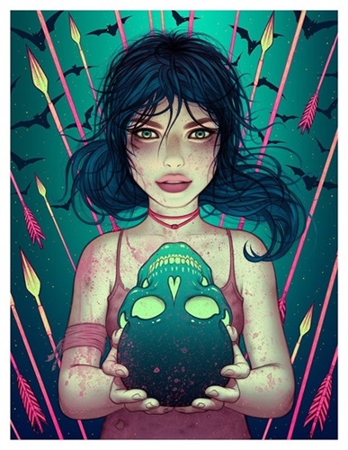 Memento (Blue) by Tara McPherson