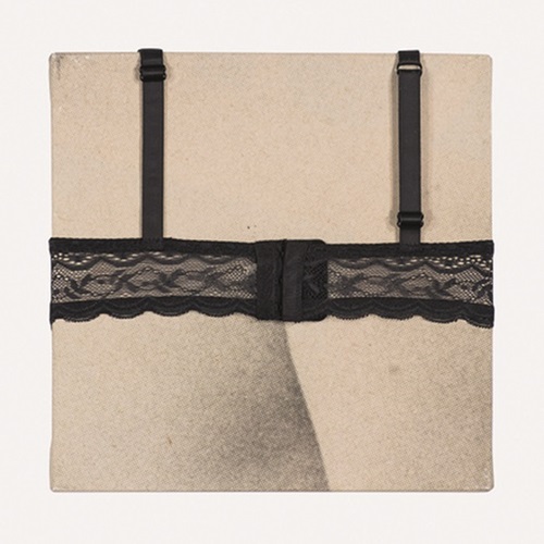 Untitled (Black Bra)  by Richard Prince