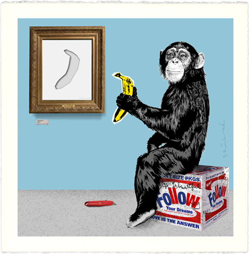 Bananappétit  by Mr Brainwash
