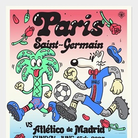 Paris Saint-Germain X S.H. (Timed Edition) by Steven Harrington