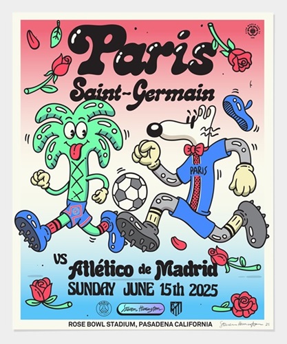 Paris Saint-Germain X S.H. (Timed Edition) by Steven Harrington
