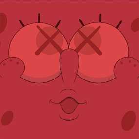 Kawsbob Red by Kaws