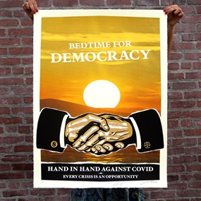 Bedtime For Democracy by Shepard Fairey | NoNAME