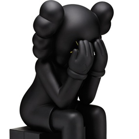 Kaws Companion : Passing Through (Black Version) by Kaws