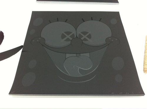 Kawsbob Black  by Kaws