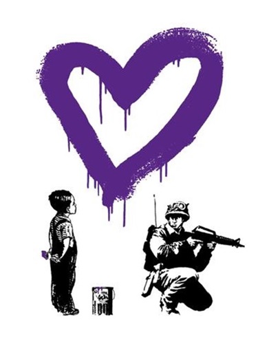 Soldier Of Love (Purple) by Armando Chainsawhands