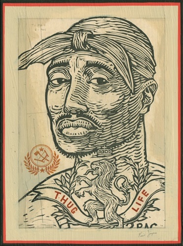 Tupac, Thug Life  by Ravi Zupa