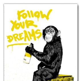 Everyday Life (Yellow) by Mr Brainwash