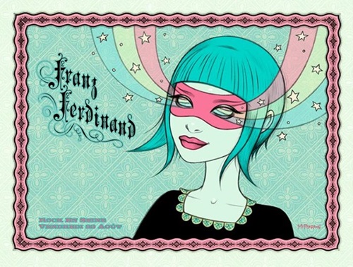 Franz Ferdinand  by Tara McPherson