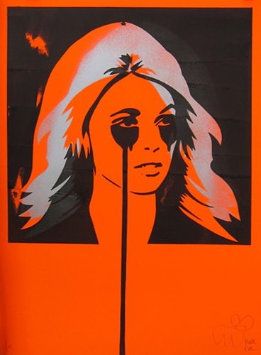Scarlett Edition Print (Dark Orange) by Pure Evil