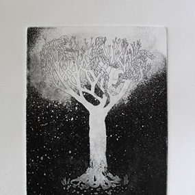 Arbol (Etching) by Sam3