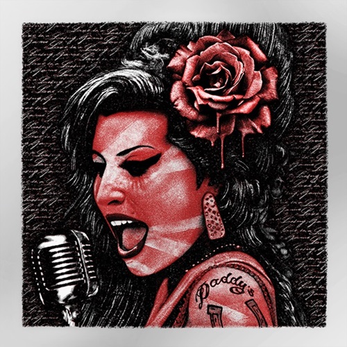 Amy Winehouse (Love Is A Losing Game) (Silver) by K-Guy