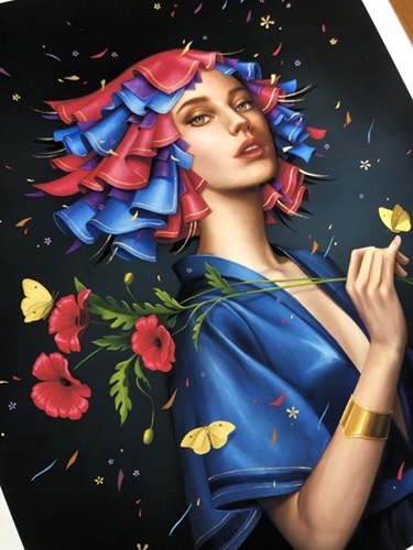 Poppy (Hand-Embellished) by Allison Reimold