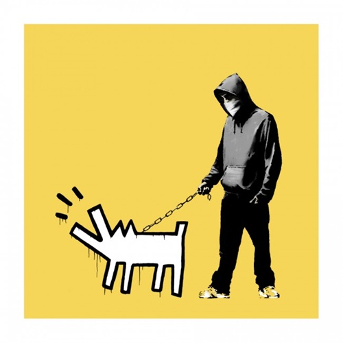 Choose Your Weapon (Soft Yellow) by Banksy