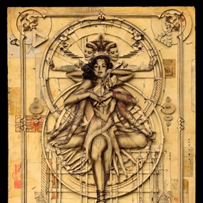 Octade (Hand-Cut Collage) by Handiedan