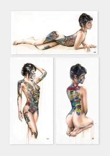 Triptych  by Sandra Chevrier