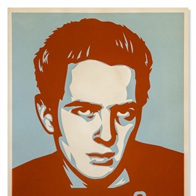 Strummer Poster by Shepard Fairey