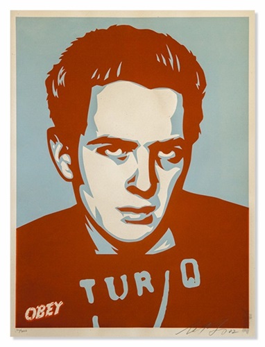 Strummer Poster  by Shepard Fairey