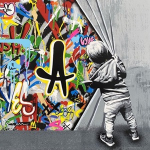 Martin Whatson Beyond The Wall 真作 Martin Whatson Beyond The Wall 真作 Martin Whatson Beyond