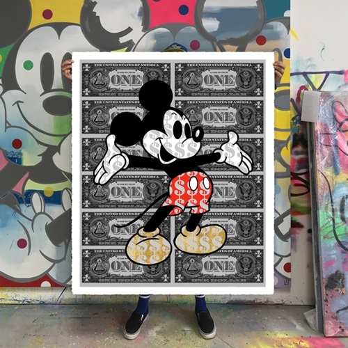 Mickey Money (Gold Leaf Shoes - XL) by Ben Allen