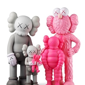 Family (Pink) by Kaws Editioned artwork | Art Collectorz