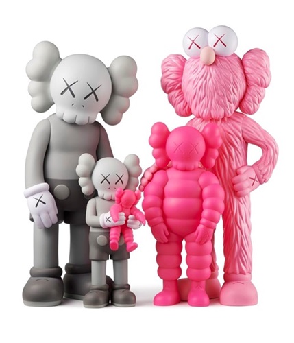 Family (Pink) by Kaws