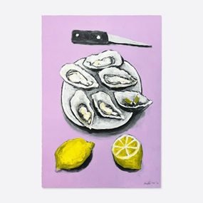 Oysters With Lemon (Lilac) by Rose Eken