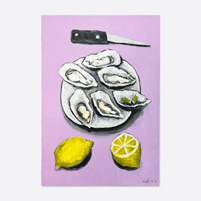 Oysters With Lemon (Lilac) by Rose Eken