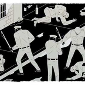 Cruelty Is The Message (Bone) by Cleon Peterson