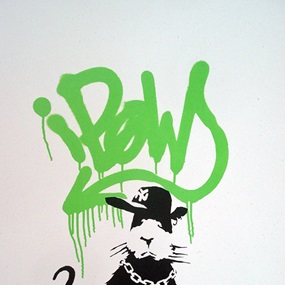 Gangsta Rat (Green Artist Proof) by Banksy