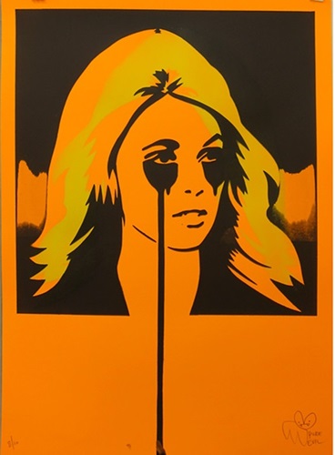 Scarlett Edition Print (Light Orange) by Pure Evil