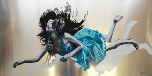 We Are All Falling (Aluminium Blue) by Snik