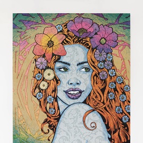 Syrinx (Blotter Print) by Chuck Sperry