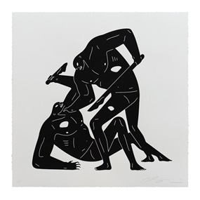 Take Me Now (Black & White) by Cleon Peterson