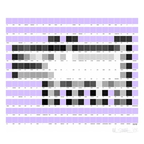 Haring Dog (Pastel Purple) by Nick Smith