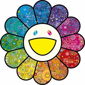 Multicolor ∞ Flowers by Takashi Murakami