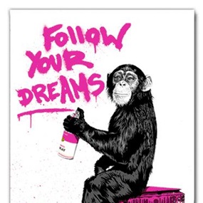 Everyday Life (Pink) by Mr Brainwash