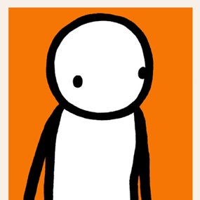 Walk (Orange) by Stik