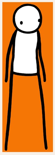 Walk (Orange) by Stik