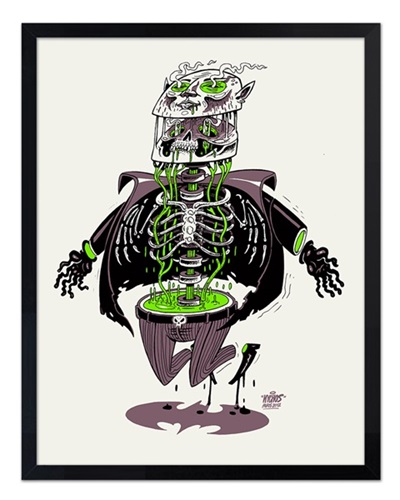 Anatomy Of A Vampire (Green) by Nychos