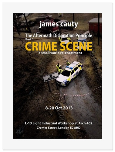 ADP Promo Preview Print 15 - Crime Scene  by James Cauty